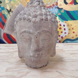 Cement Buddha Head