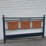 Woven Spindle King Headboard