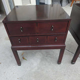Mahogany NIghtStand Pair