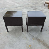 Mahogany NIghtStand Pair