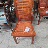 Split Bamboo Dining Chair