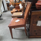 Split Bamboo Dining Chair