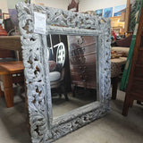 Scrolled Square Mirror
