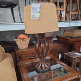 Fluted Bronze Table lamp