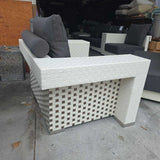 Club Chair W/ Ottoman
