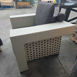 Club Chair W/ Ottoman