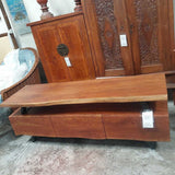 Live edge Media Console