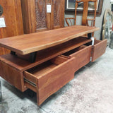 Live edge Media Console
