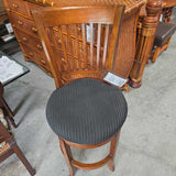 Swivel Wood Bar Stools w/backrest