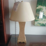 Fluted Gold Table Lamp