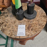 Marble Top End Table