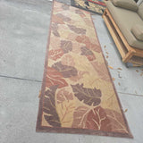 Fall Colors Tibetan Rug Floral