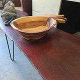 Handcrafted Pineapple Wood Bowl