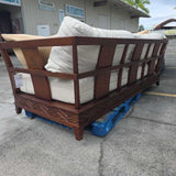 Custom Wood Framed Sofa