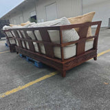 Custom Wood Framed Sofa