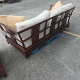 Custom Wood Framed Sofa