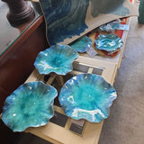 Uttermost Lily Pad Ceramic Wall Plate