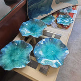 Uttermost Lily Pad Ceramic Wall Plate