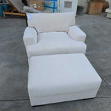 Oversized Chair w/ ottoman