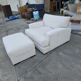 Oversized Chair w/ ottoman