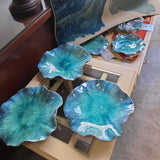 Uttermost Lily Pad Ceramic Plate