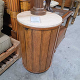 Drum Table/Marble Top