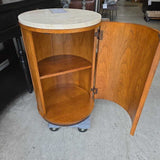 Drum Table/Marble Top