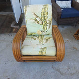 Four Strand Rattan Club Chair Pretzel