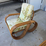 Four Strand Rattan Club Chair Pretzel