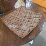 Ceramic Square Pattern Tray