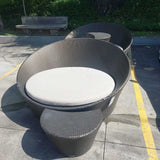 Round resin Daybed Round