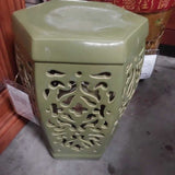 Green Garden Stool