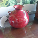 Red Vase