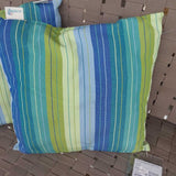Striped Outdoor Pillow