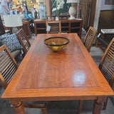 Cherry Dinning Table W/chairs