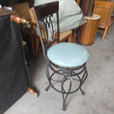 Metal Base Swivel Bar Stool