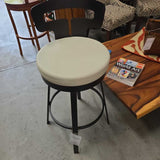 Leather Swivel Barstools