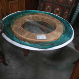 Woven Round Coffee Table
