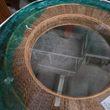 Woven Round Coffee Table