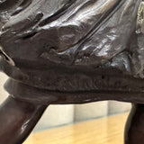 Joel Nakila Bronze Hula Dancer Signed 75/100