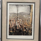 Abstract Figural Composition