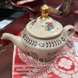Teapot Vintage Eggshell