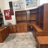 Ethan Allen 7 Piece Executive Desk
