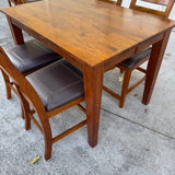 Mango Hardwood W/Chairs