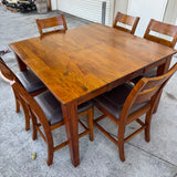 Mango Hardwood W/Chairs