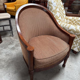 Barrel Back Stripped Chair