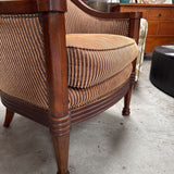 Barrel Back Stripped Chair