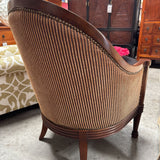 Barrel Back Stripped Chair