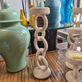 Bone Beaded Candle Stick