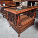 Rattan End Table (Pair)